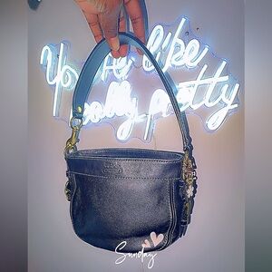 Mini Black Coach Zoe